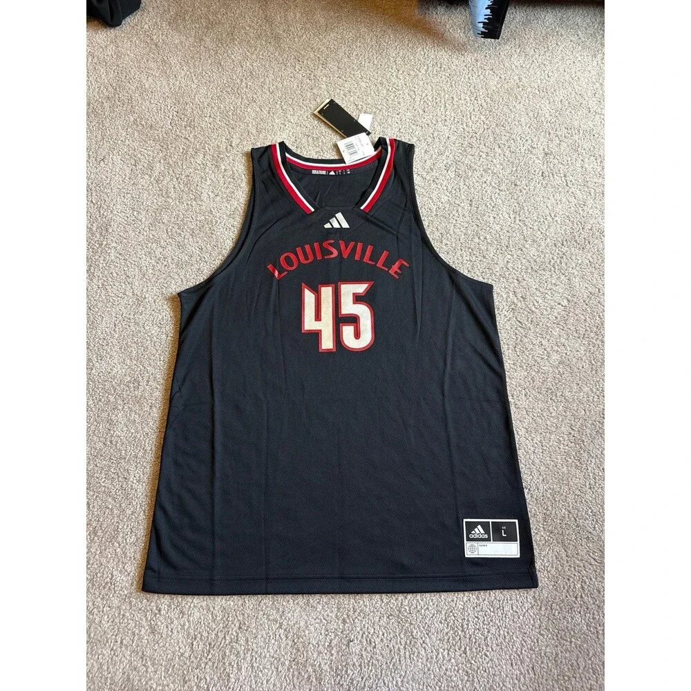 Louisville Cardinals Basketball Adidas NWT Jersey Size Large
